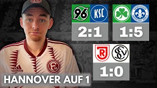 HANNOVER KLETTERT AUF PLATZ 1 🥇😱 [upl. by Suivatal]