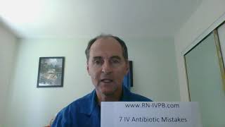 40 How to Administer IV Antibiotics through a PICC Line [upl. by Bertero230]