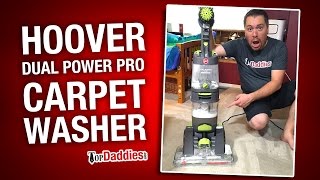 Hoover Dual Power Pro Carpet Cleaner Review  FH51200 [upl. by Viviyan90]