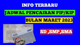 Jadwal pencairan bantuan PIP di bulan Maret 2023 [upl. by Ain]