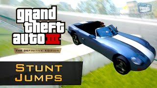 GTA 3  Stunt Jumps Locations Guide Wheels Up Trophy [upl. by Drofniw]