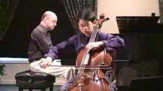 Nathan Chan cellist plays Elegy by Ian Venables [upl. by Auoz]