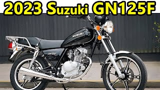 2023 Suzuki GN125F detailed Review In English  Cruiser 125cc Motorcycles  Pronoy The Bike Lover [upl. by Assena]