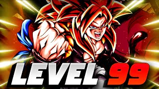 Level 99 SSJ4 Gogeta is a REAL MENACE Dragon Ball LEGENDS [upl. by Nyrrad767]