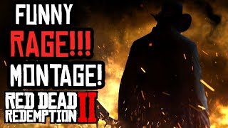 Red Dead Redemption 2  FUNNY FAILS amp RAGE [upl. by Ellenaej]