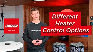 Harvia  Different Electric Heater Control options [upl. by Newkirk684]