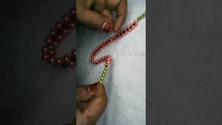 diy quick beads jewelry shortsviral diy diyjewelry beads diyaccessories diybeadedjewelry [upl. by Eelik]