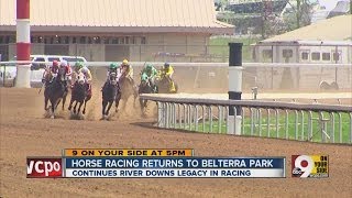 Horse racing returns to Belterra Park [upl. by Humberto]