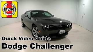 Haynes Quick Video Guide to the Dodge Challenger [upl. by Enniotna76]