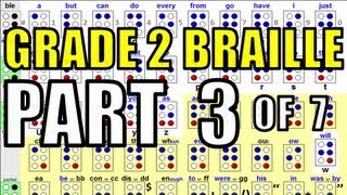 Grade 2 Braille 37  Punctuation Marks [upl. by Thirza681]