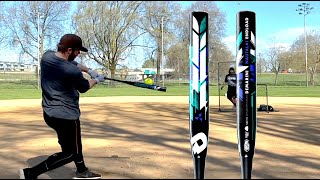 HITTING WITH THE 2021 DEMARINI NAUTALAI ENDLOAD USSSA BAT  Slowpitch Softball Bat Reviews [upl. by Jaala742]