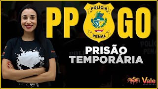 PPGO  Direito Processual Penal  Lei 7960 89  Prisão Temporária [upl. by Nacul312]