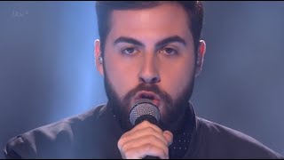 Italian Bear Andrea Faustini Sings Hero  The X Factor Uk 2014 [upl. by Nirrak]