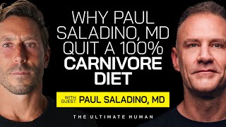 Why Paul Saladino MD Quit A 100 Carnivore Diet Impacts of Cholesterol And the Value of Insulin [upl. by Norvin]