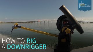 How To Rig a Downrigger [upl. by Aihsiek]