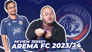 REVIEW JERSEY AREMA FC HOME PLAYER ISSUE 20232024 [upl. by Enimajneb]