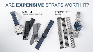 Testing ARTEM and FORSTNER watch straps [upl. by Ahsinet]