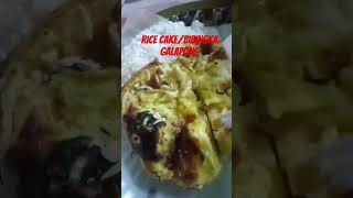 Rice Cake Or Bibingka Galapong ricecake bibingka pinoyfood shortvideo [upl. by Kumler]