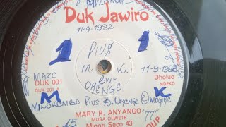 MARY R ANYANGOBY MUSA OLWETEDUK JAWIRO 01 SIDE AMIGORI SECO 43 [upl. by Navannod]