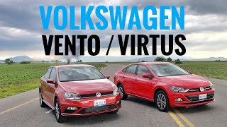 Volkswagen Vento o Volkswagen Virtus  ¿Cuál es mejor [upl. by Eillil]