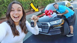 SURPRISING DAD WITH NEW CAR [upl. by Maril]