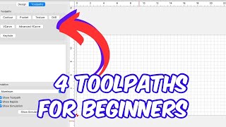 4 Essential CNC Toolpaths Every Beginner Should Know  Carbide Create Tutorial [upl. by Laden165]