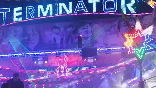 swales bailey Terminator POV  onride Rushden feast fair [upl. by Ennaeus359]