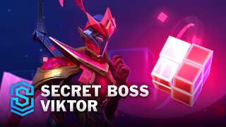 Secret Boss Viktor Wild Rift Skin Spotlight [upl. by Kermit]