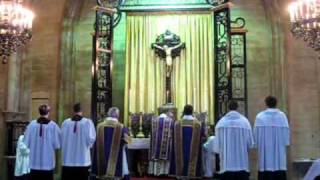 FSSP Pontifical Mass amp Ordination Dec 19 2009 part2 [upl. by Otxilac456]