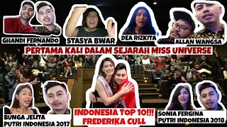 NONBAR MISS UNIVERSE 2019 INDONESIA PECAH REKOR MASUK TOP 10   INDONESIAN REACTION [upl. by Sofia700]