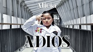 Everglow  Adios Dance Cover By Alicia From Indonesia [upl. by Giarg]