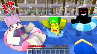 【プール事件の犯人は誰だ…⁉️👙】リゾートで命を狙われるマインクラフト😱【マイクラ Minecraft】ぽっぴんず [upl. by Hylan]