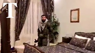 Rebels capture residence of President Assad in Aleppo [upl. by Ernestine]