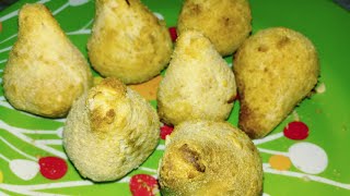 COXINHA DE FRANGO CROCANTE SEM OLEO NA FRITADEIRA ELETRICA AIR FRYER SALGADO SERA QUE DA CERTO [upl. by Lilly]