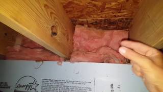 Fiberglass batt insulation at rim joist  dont do it [upl. by Kciredohr]