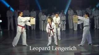 Leopard Lengerich  Taekwondo Vorführung [upl. by Crowns334]