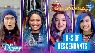 Descendants 3  D to S Of Descendants 💜  Disney Channel UK [upl. by Rolecnahc805]