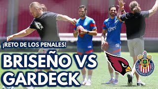 ⚽️ POLLO BRISEÑO VS DENNIS GARDECK 🏈  ARIZONA CARDINALS VISITÓ A LAS CHIVAS [upl. by Siravaj493]