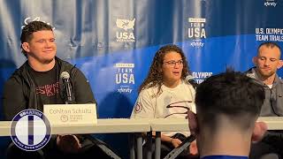 BSD OTT Press Conference with David Taylor Levi Haines Cohlton Schultz and Kayla Miracle [upl. by Jackson]