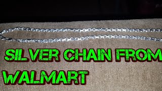 Silver chain reviewwalmart [upl. by Aciretnahs]