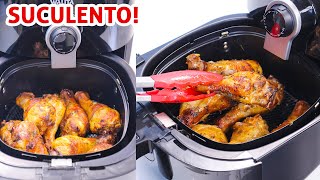 COXA E SOBRECOXA EMPANADA NA AIR FRYER  DICAS DA NAZA [upl. by Tadashi]