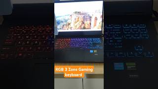 Hp Omen 3 zone RGB gaming keyboard RGB backlight Keyboard  HP laptop Gaming laptop [upl. by Adnyc]