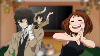 class 1A reacts to urarakas brother as dazaii🦋  requested  mha x bsd  original [upl. by Oel]