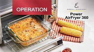 Emeril Power AirFryer 360  Instructions amp Operation Video [upl. by Fagin410]