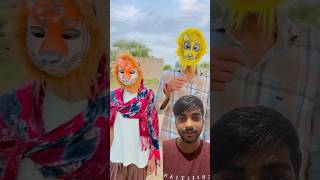 Video me bhoot 👻😱  comedy videos  funny video  shorts shok comedy [upl. by Trescott]