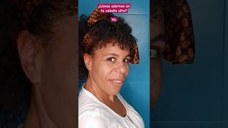 Llevas adornos en el cabello afro 🥰 peloafro [upl. by Welbie]