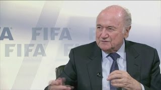 Sepp Blatter pays tribute to Eusebio [upl. by Hedvige798]