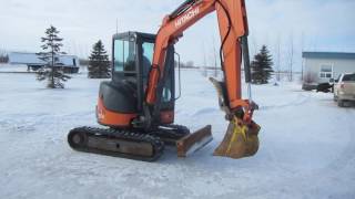 2012 Hitachi ZX35U 3 Mini Excavator [upl. by Hearn718]