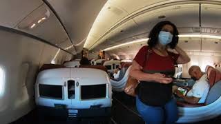 Latam Cabine Premium Economy  São Paulo  Salvador  Video 360 graus [upl. by Enived]