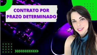 Rescisão do contrato por PRAZO DETERMINADO  Extinção  Cláusula assecuratória de direito recíproco [upl. by Misha]